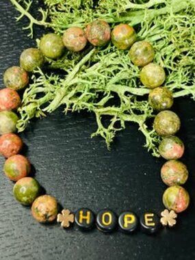 Hope * Unakite Beads